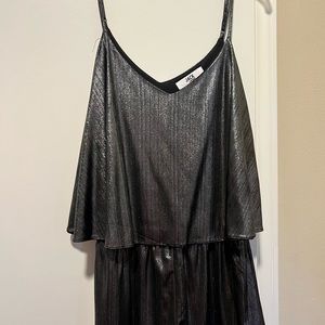 Jack by BB Dakota size Medium metallic romper